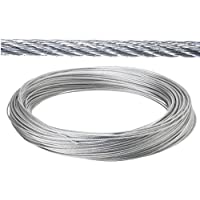 MAURER 1120110 Cable galvanizado de 4 mm- no elevación- rollo de 25 metros